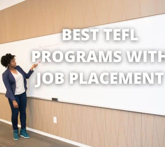best tefl programs with job placement