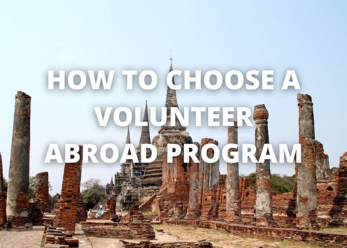 How To Choose A Volunteer Abroad Program 43 How To Choose A Volunteer Abroad Program