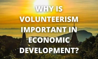 Why is volunteerism important in economic development?