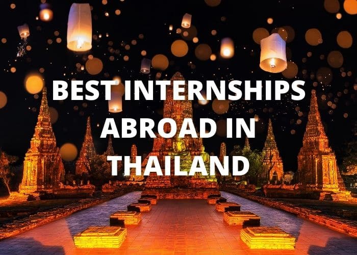 best internships abroad in thailand