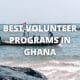 best volunteer programs in Ghana