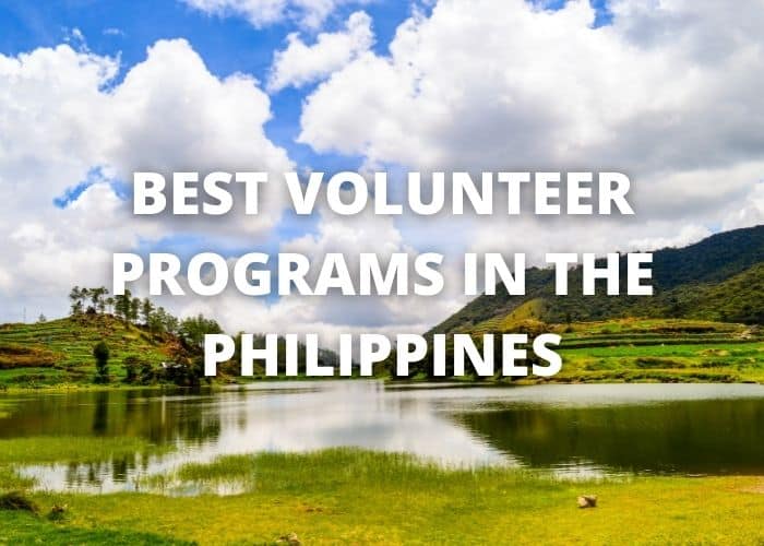 best volunteer programs in The Philippines